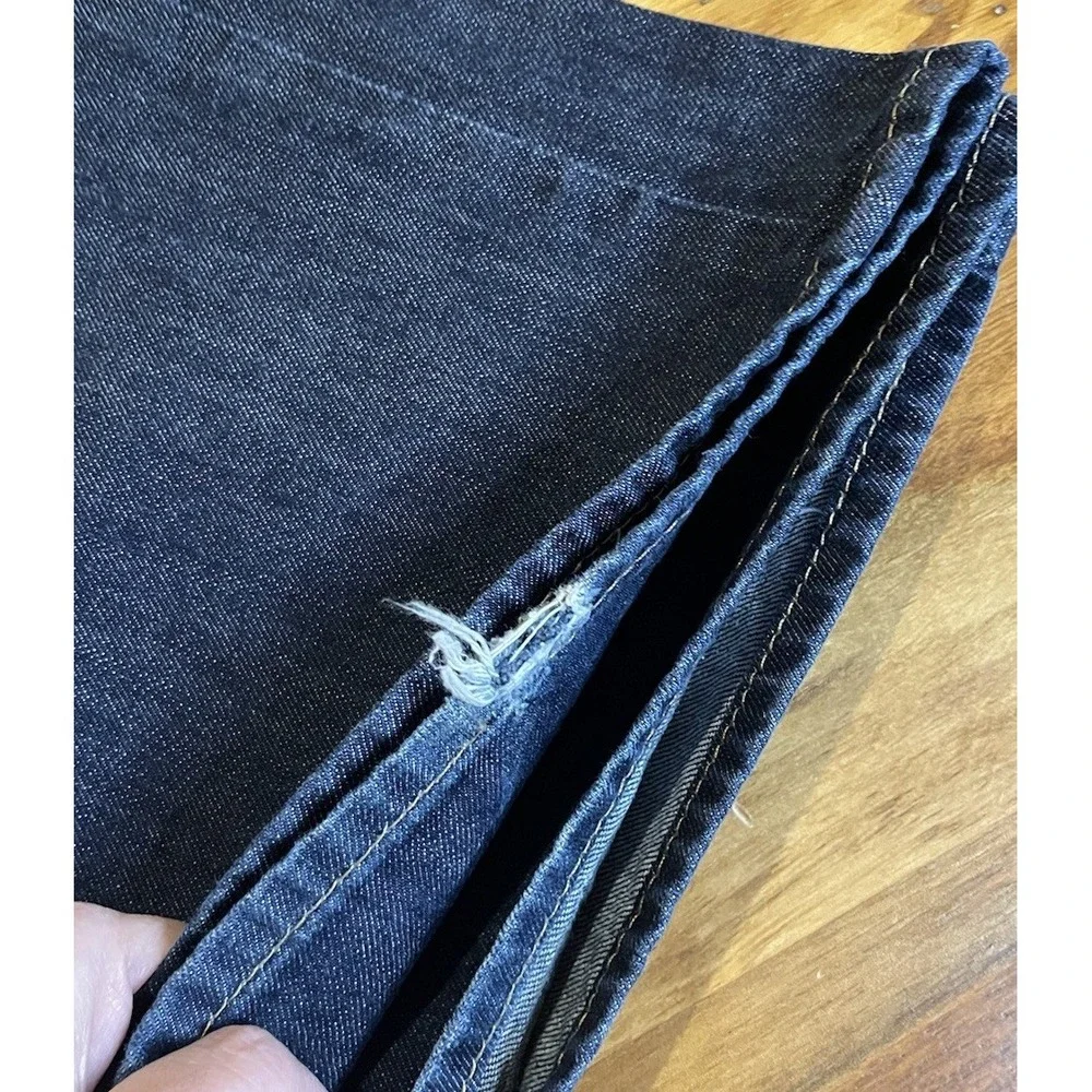 True Religion Jeans Mens 40x32 Ricky Relaxed Straight Leg Stretch Denim Pants